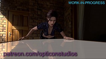 3 dimensional claire redfield from resident sinister being.