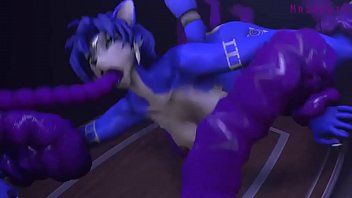 aparoid-approach- krystal-sfm-hairy-tentacle-toon  - finest free-for-all 3 dimensional animation