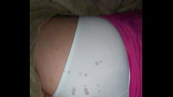 jizzing on wife039_s donk while she.